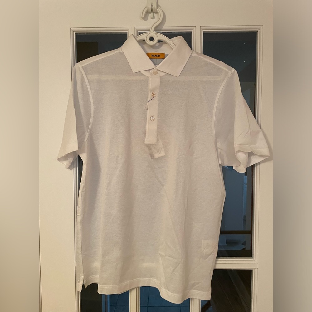 Brand new classic white polo!